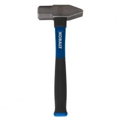 Kobalt Hammers 4-lb Smooth Face Steel Head Fiberglass Sledge Hammer