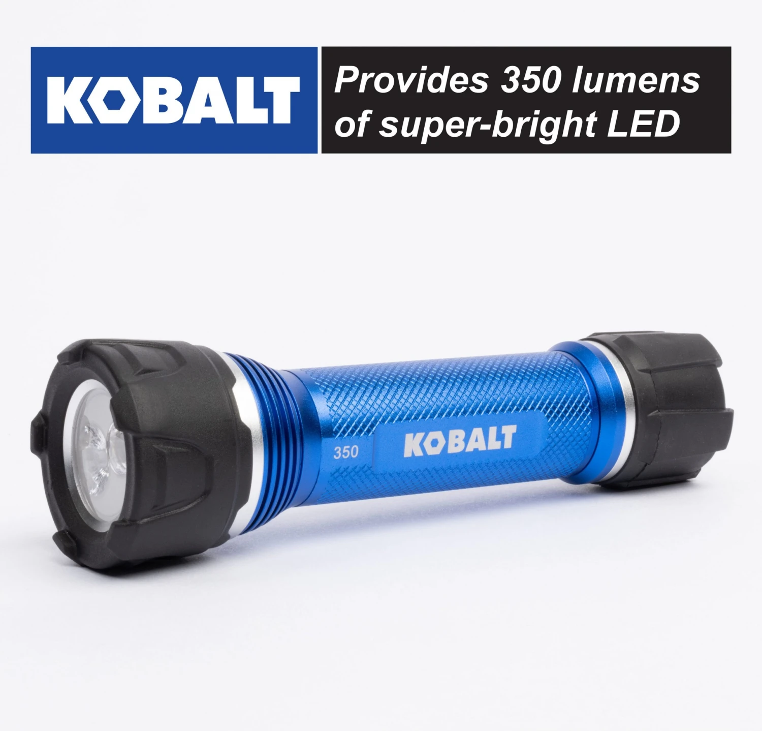 Kobalt Flashlights 350-Lumen LED Rechargeable Flashlight 1 Kobalt Flashlights 350-Lumen LED Rechargeable Flashlight