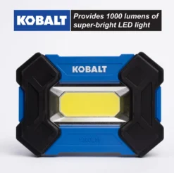 Kobalt Flashlights Utility Light 1000-Lumen LED Flashlight (Battery Included)