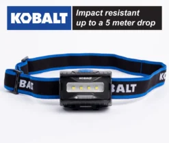 Kobalt Headlamps 450-Lumen LED Headlamp (Battery Included)
