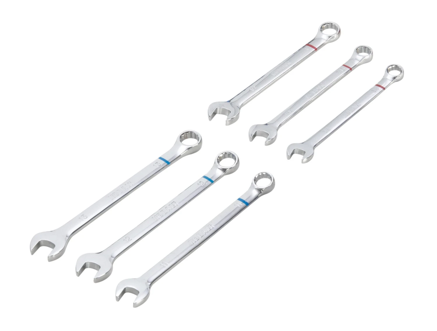 Kobalt Mechanics Tool Sets 309-Piece Standard (SAE) and Metric Combination Polished Chrome Mechanics Tool Set (1/4-in; 3/8-in) 8 Kobalt Mechanics Tool Sets 309-Piece Standard (SAE) and Metric Combination Polished Chrome Mechanics Tool Set (1/4-in; 3/8-in) - Image 8