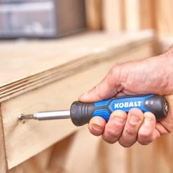 Kobalt Screwdrivers 6 in 1 screwdriver Plastic Handle Set Multi-bit Screwdriver Set -Daily Home Tools Hub 44285170
