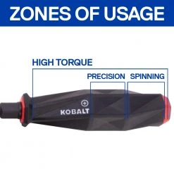 Kobalt Screwdrivers 6-Piece Tpr/Thermoplastic Rubber Handle Slottedhead and Phillips Screwdriver Set -Daily Home Tools Hub 44385799