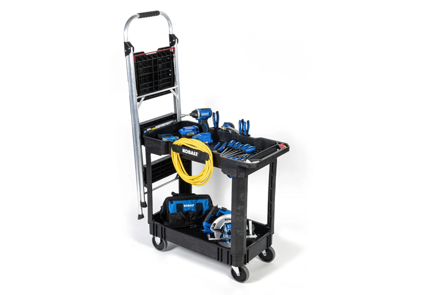 Kobalt Utility Carts 32-in Shelf Utility Cart 11 Kobalt Utility Carts 32-in Shelf Utility Cart - Image 11