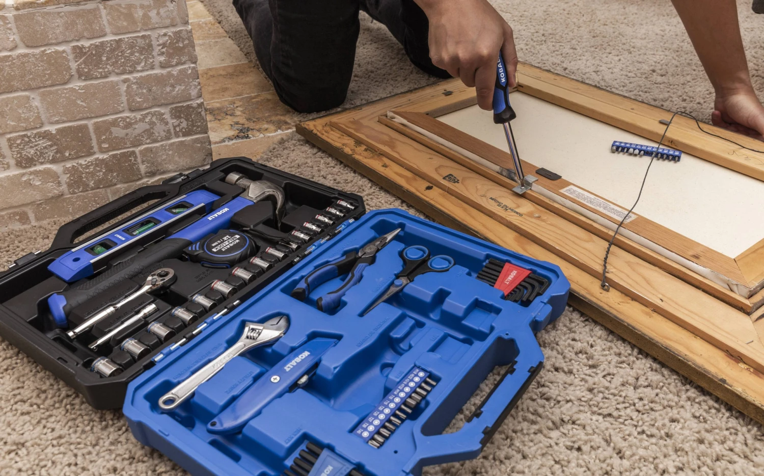 Kobalt Household Tool Sets 65 Piece Home Owner's Tool Set 5 Kobalt Household Tool Sets 65 Piece Home Owner's Tool Set - Image 5