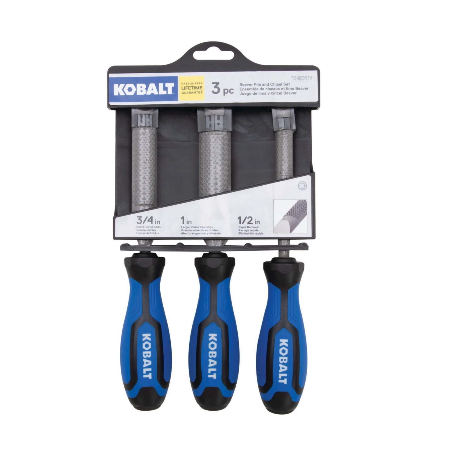 Kobalt Files 4-in Coarse Half Round Beaver File 8 Kobalt Files 4-in Coarse Half Round Beaver File - Image 8