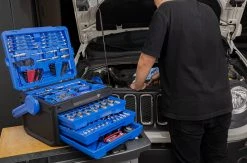 Kobalt Mechanics Tool Sets 243-Piece Standard (SAE) and Metric Combination Polished Chrome Mechanics Tool Set (1/4-in; 3/8-in) 31 Kobalt Mechanics Tool Sets 243-Piece Standard (SAE) and Metric Combination Polished Chrome Mechanics Tool Set (1/4-in; 3/8-in) -Daily Home Tools Hub 44474237