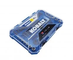 Kobalt Mechanics Tool Sets 65-Piece Standard (SAE) and Metric Combination Polished Chrome Mechanics Tool Set -Daily Home Tools Hub 44487032