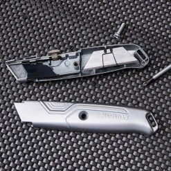 Kobalt Utility Knives Kobalt 2pk retractable utility knife 18mm 6-Blade Retractable Utility Knife with On Tool Blade Storage 6 Kobalt Utility Knives Kobalt 2pk retractable utility knife 18mm 6-Blade Retractable Utility Knife with On Tool Blade Storage -Daily Home Tools Hub 44577959