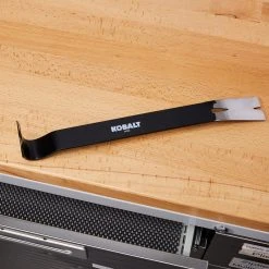 Kobalt Crowbars & Pry Bars Prybar 15-in High Carbon Steel Wrecking Bar -Daily Home Tools Hub 44577960