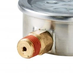 Kobalt Air Compressor Accessories 1/4 In. 200-PSI Filled Bottom Mount -Gauge -Daily Home Tools Hub 44578271