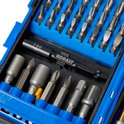 Kobalt Screwdriver Bits Screwdriver Bit Set (52-Piece) -Daily Home Tools Hub 44608939