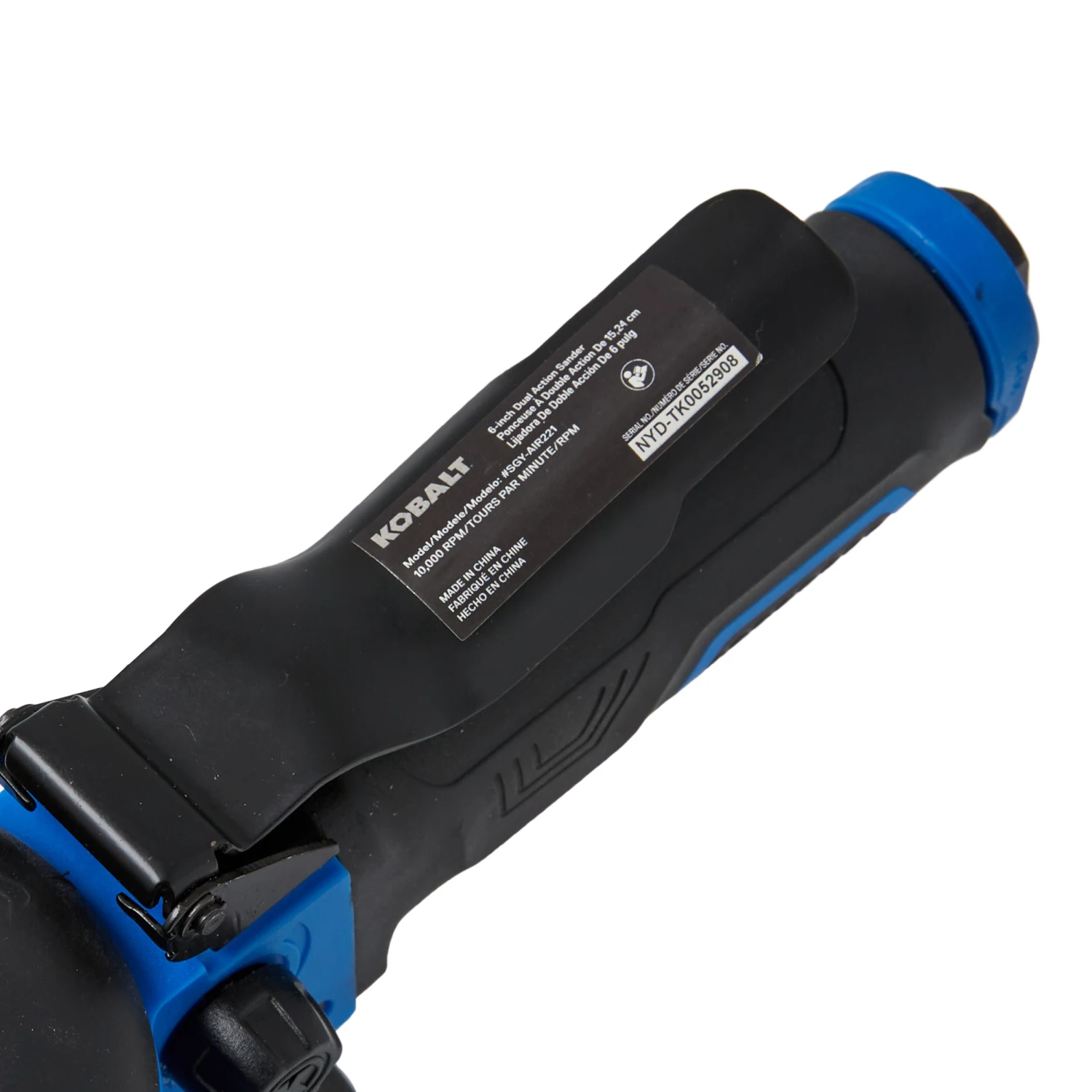 Kobalt Air Sanders 6-in Dual Action Sander 3 Kobalt Air Sanders 6-in Dual Action Sander - Image 3