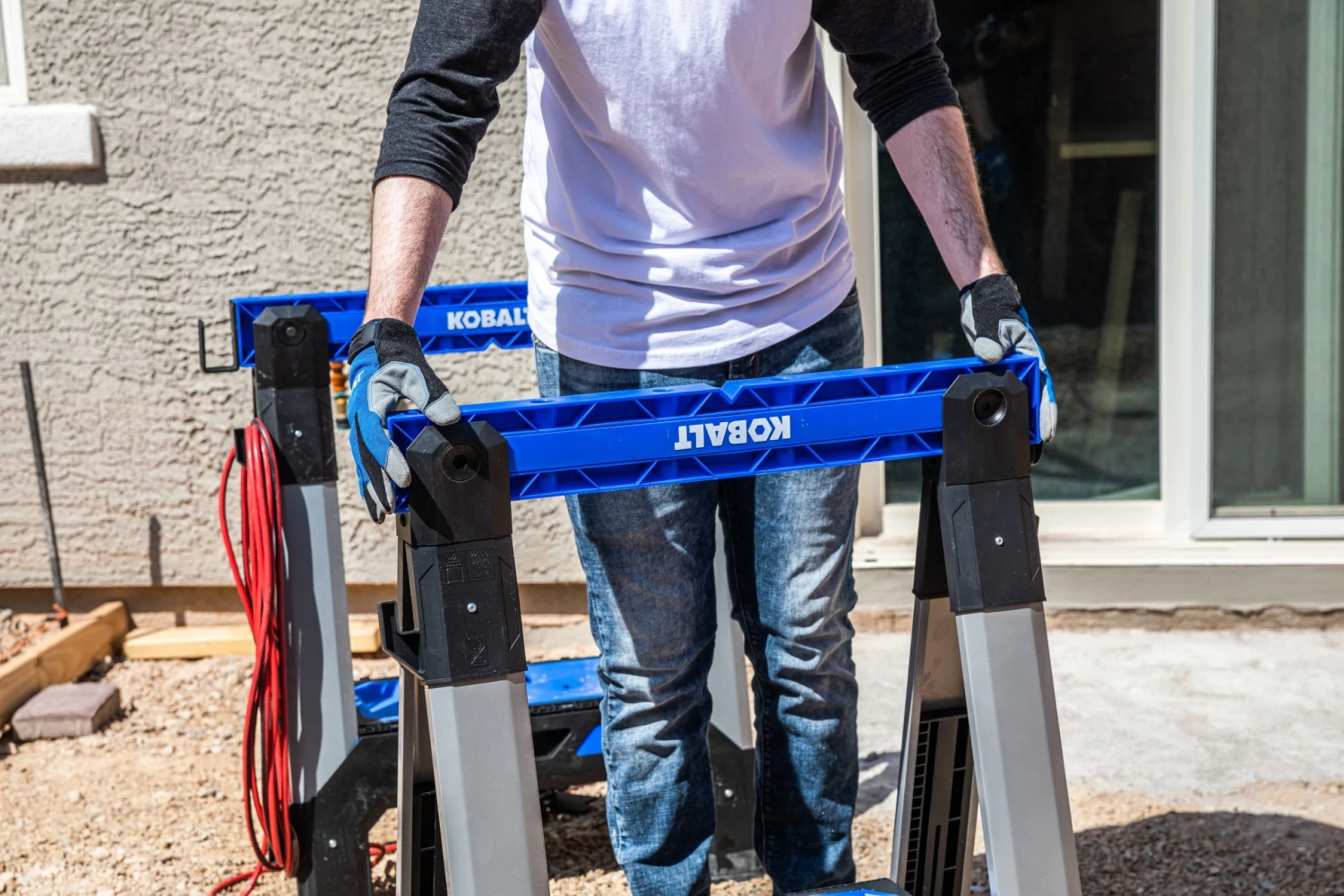 Kobalt Saw Horses 30.63-in W x 33.5-in H Adjustable Pp and Steel Construction Saw Horse (1000-lb Capacity) 20 Kobalt Saw Horses 30.63-in W x 33.5-in H Adjustable Pp and Steel Construction Saw Horse (1000-lb Capacity) - Image 20