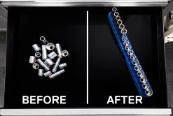 Kobalt Tool Storage Accessories Rubber-coated, Magnetic Steel 18-inch Magnetic Accessory -Daily Home Tools Hub 44894704