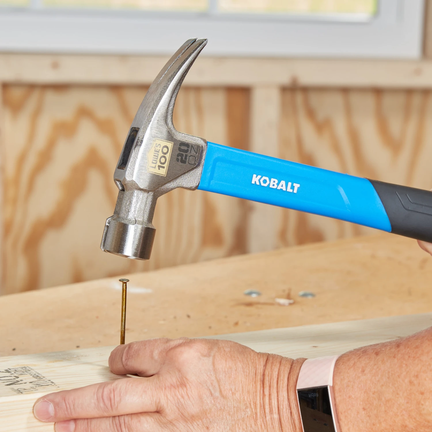 Kobalt Hammers 100-year anniversary 20-oz Smooth Face Steel Head Fiberglass Claw Hammer 2 Kobalt Hammers 100-year anniversary 20-oz Smooth Face Steel Head Fiberglass Claw Hammer - Image 2