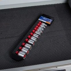 Kobalt Sockets & Socket Sets 11-Piece Standard (SAE) 3/8-in Drive 6-point Set Shallow Socket Set 6 Kobalt Sockets & Socket Sets 11-Piece Standard (SAE) 3/8-in Drive 6-point Set Shallow Socket Set -Daily Home Tools Hub 45348095