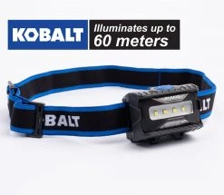 Kobalt Headlamps 450-Lumen LED Headlamp (Battery Included) -Daily Home Tools Hub 45362201