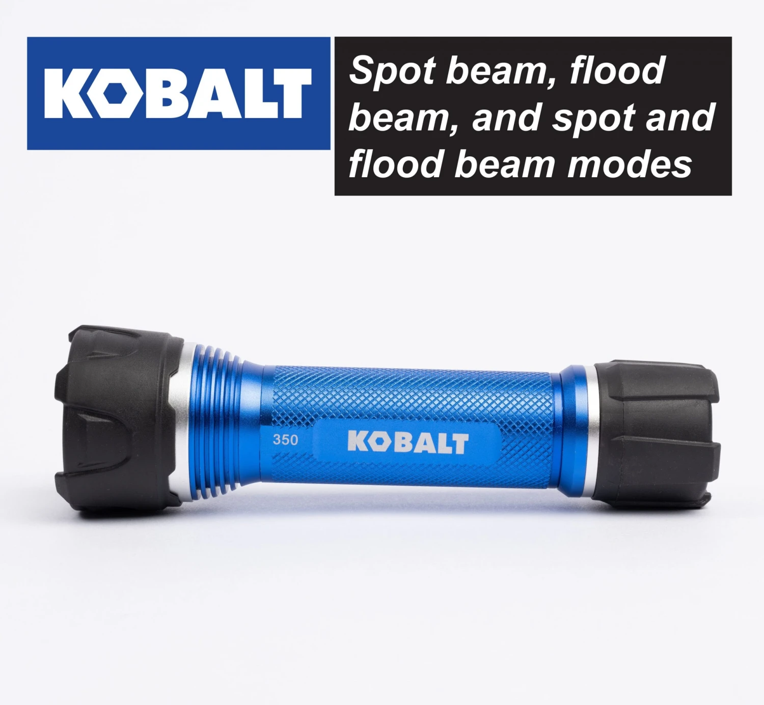 Kobalt Flashlights 350-Lumen LED Rechargeable Flashlight 6 Kobalt Flashlights 350-Lumen LED Rechargeable Flashlight - Image 6