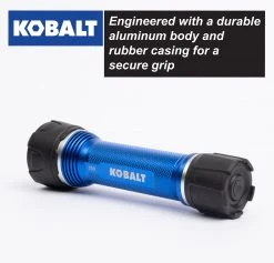 Kobalt Flashlights 350-Lumen LED Rechargeable Flashlight 9 Kobalt Flashlights 350-Lumen LED Rechargeable Flashlight -Daily Home Tools Hub 45365875