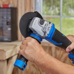 Kobalt Angle Grinders 5-in 24-Volt Max Paddle Switch Brushless Cordless Angle Grinder -Daily Home Tools Hub 45373537
