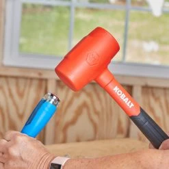 Kobalt Hammers 45-oz Smooth Face Plastic Head Plastic Dead Blow Hammer -Daily Home Tools Hub 45373569