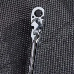 Kobalt Ratchets & Ratchet Sets 90-Tooth 1/2-in Drive Quick-release Flexible Head Standard Ratchet -Daily Home Tools Hub 45373575