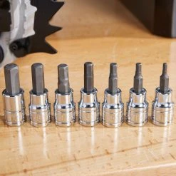 Kobalt Driver Sockets & Sets 7-Piece 3/8-in Drive Set Hex Bit Metric Driver Socket Set 11 Kobalt Driver Sockets & Sets 7-Piece 3/8-in Drive Set Hex Bit Metric Driver Socket Set -Daily Home Tools Hub 45373715