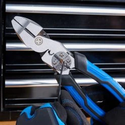 Kobalt 9.45-in Electrical Linesman Pliers with Wire Cutter -Daily Home Tools Hub 45373758