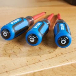 Kobalt Screwdrivers 3-Piece Handle Insulated Magnetic Set Assorted Screwdriver Set 10 Kobalt Screwdrivers 3-Piece Handle Insulated Magnetic Set Assorted Screwdriver Set -Daily Home Tools Hub 45373780