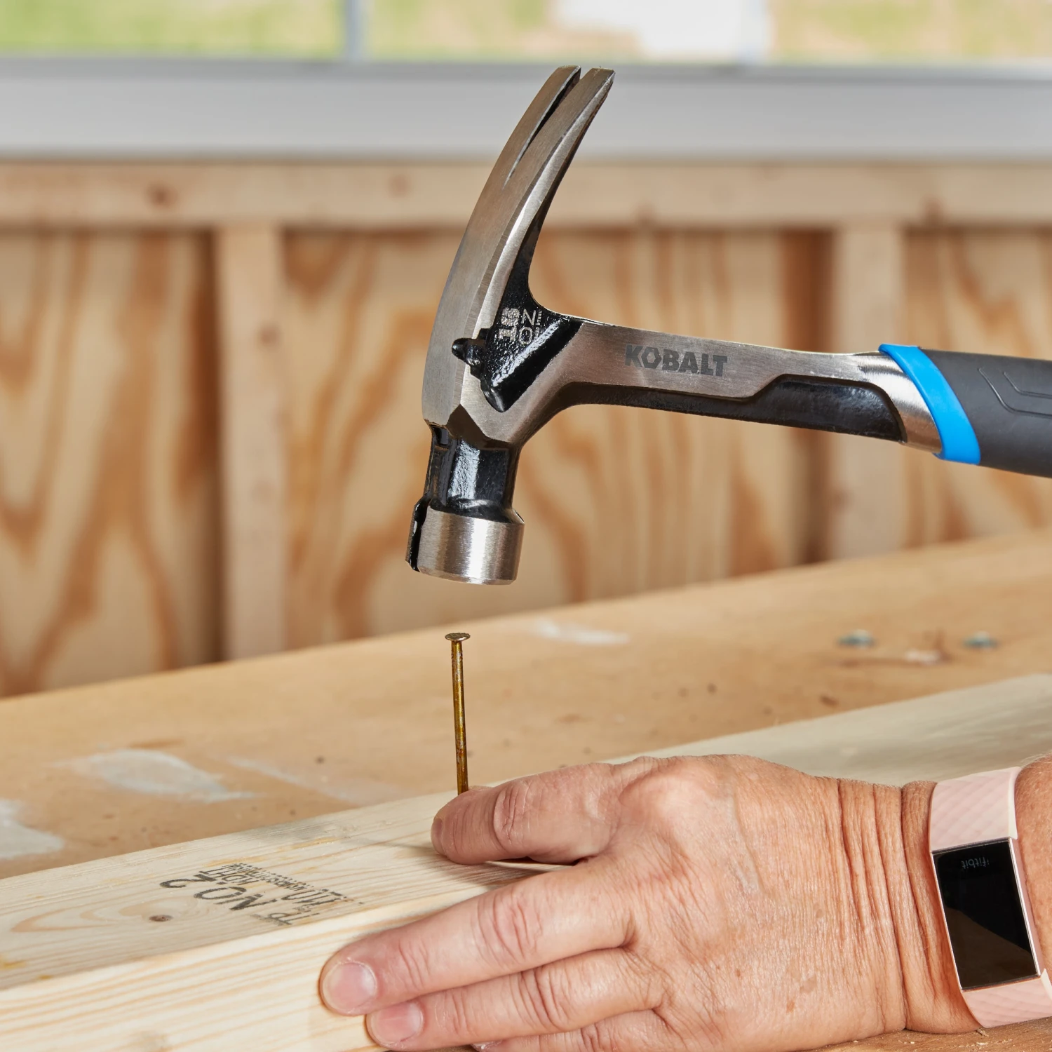 Kobalt Hammers 16-oz Smooth Face Steel Head Steel Claw Hammer 4 Kobalt Hammers 16-oz Smooth Face Steel Head Steel Claw Hammer - Image 4