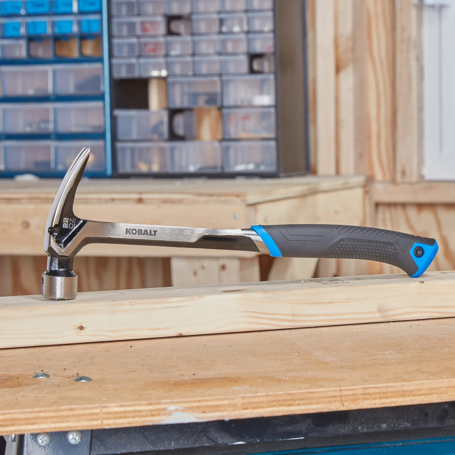 Kobalt Hammers 22-oz Milled Face Steel Head Steel Claw Hammer 2 Kobalt Hammers 22-oz Milled Face Steel Head Steel Claw Hammer - Image 2