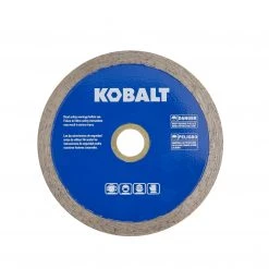Kobalt Diamond Saw Blades 4-in Wet or Dry Porcelain Continuous Diamond Saw Blade 6 Kobalt Diamond Saw Blades 4-in Wet or Dry Porcelain Continuous Diamond Saw Blade -Daily Home Tools Hub 45400379
