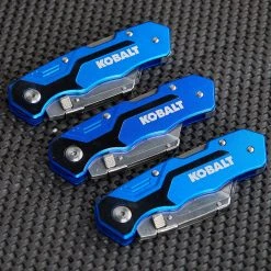 Kobalt Utility Knives 18mm 3-Blade Folding Utility Knife 10 Kobalt Utility Knives 18mm 3-Blade Folding Utility Knife -Daily Home Tools Hub 45433090