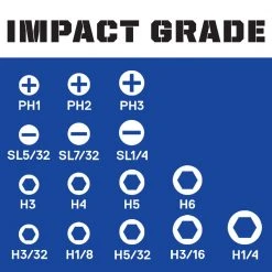 Kobalt Drive Tool & Socket Accessories 1/4-in Impact 11 Kobalt Drive Tool & Socket Accessories 1/4-in Impact -Daily Home Tools Hub 45444801