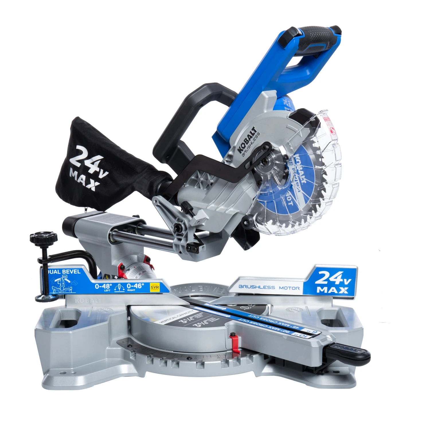 Kobalt Miter Saws 24-Volt 7-1/4-In Miter Saw - Bare Tool 1 Kobalt Miter Saws 24-Volt 7-1/4-In Miter Saw - Bare Tool