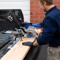 Kobalt Miter Saws 24-Volt 7-1/4-In Miter Saw - Bare Tool 24 Kobalt Miter Saws 24-Volt 7-1/4-In Miter Saw - Bare Tool -Daily Home Tools Hub 45534301