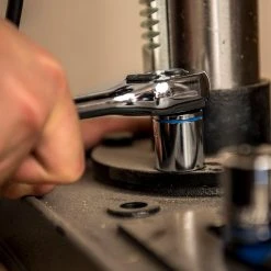 Kobalt Mechanics Tool Sets 65-Piece Standard (SAE) and Metric Combination Polished Chrome Mechanics Tool Set -Daily Home Tools Hub 45544860