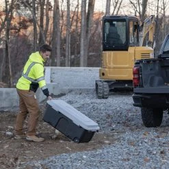 Kobalt Plastic Storage Totes Kobalt Weatherproof Sportsman Trunk -Daily Home Tools Hub 46359340