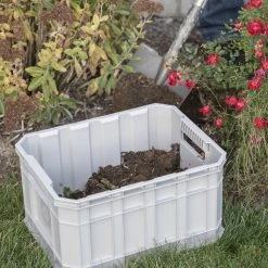 Kobalt Plastic Storage Totes Kobalt Stackable Crate -Daily Home Tools Hub 46359361