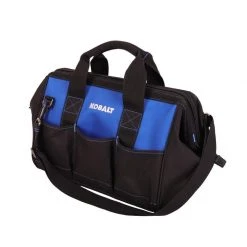 Kobalt Tool Bags Blue Black Polyester 15-in Tool Bag -Daily Home Tools Hub 4895236900172 42144134